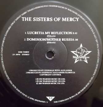 2LP The Sisters Of Mercy: Greatest Hits Volume One - A Slight Case Of Overbombing