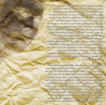 CD Green Carnation: The Acoustic Verses