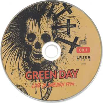 2CD Green Day: Live In Sweden 1994