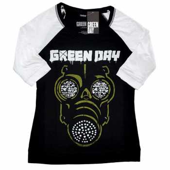 Merch Green Day: Dames T-shirt Green Mask 
