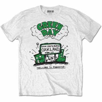 Merch Green Day: Dětské Tričko Welcome To Paradise  7-8 let