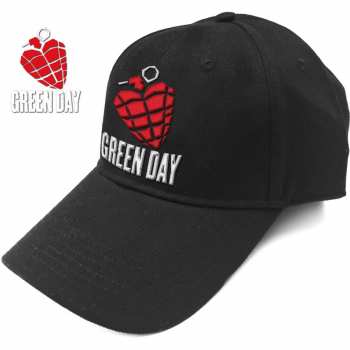 Merch Green Day: Pet met klep Grenade Logo Green Day
