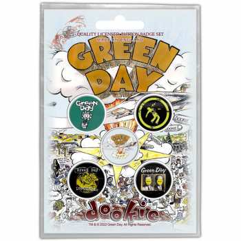 Merch Green Day: Set Badges Dookie
