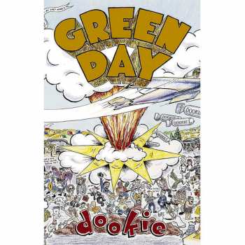 Merch Green Day: Textielposter Dookie
