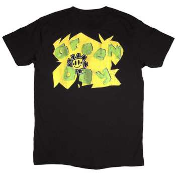 Merch Green Day: Green Day Unisex T-shirt: Psychedelic Kerplunk (back Print) (small) S