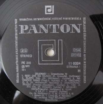 LP Greenhorns: Greenhorns '72