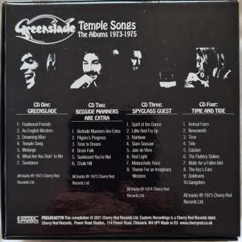 4CD/Doos Greenslade: Temple Songs (The Albums 1973-1975)