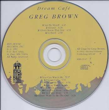 CD Greg Brown: Dream Café