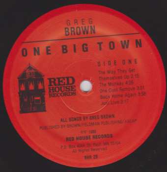 LP Greg Brown: One Big Town