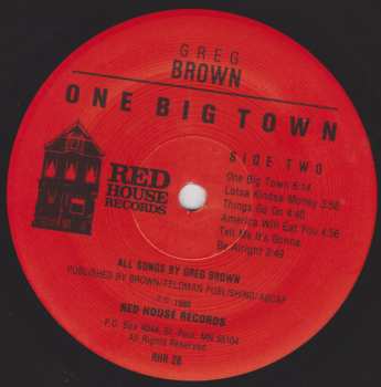 LP Greg Brown: One Big Town