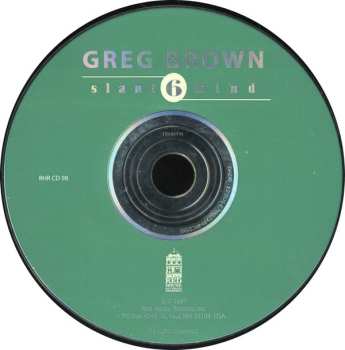 CD Greg Brown: Slant 6 Mind