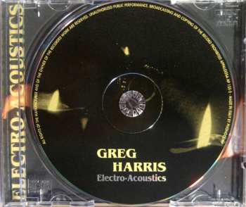 CD Greg Harris: Electro-Acoustics