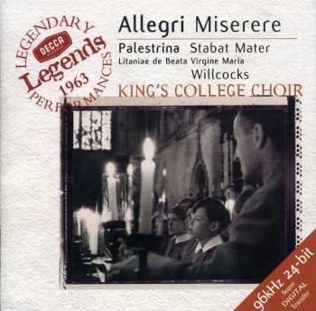 Album The King's College Choir Of Cambridge: Allegri Miserere