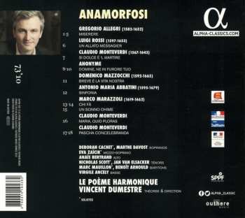 CD Claudio Monteverdi: Anamorfosi