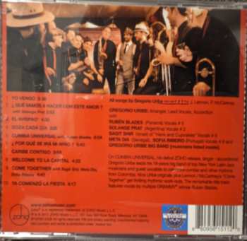 CD Gregorio Uribe Big Band: Cumbia Universal