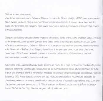 CD Grégory Lemarchal: Rêves