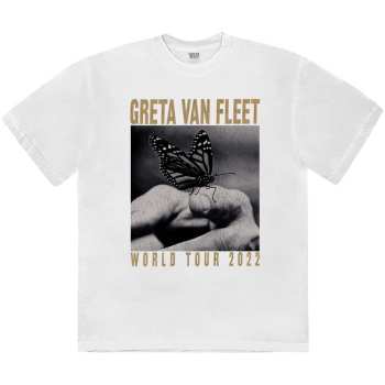 Merch Greta Van Fleet: T-shirt World Tour Butterfly