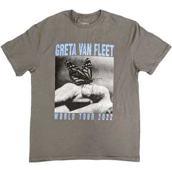 Merch Greta Van Fleet: T-shirt World Tour Butterfly