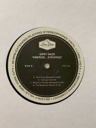 LP Grey Daze: Amends... Stripped