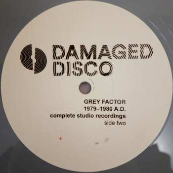 LP Grey Factor: 1979-1980 A.D. (Complete Studio Recordings) CLR | LTD
