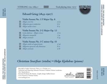 CD Edvard Grieg: Violin Sonatas