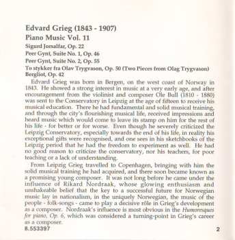 CD Edvard Grieg: Piano Music Vol. 11