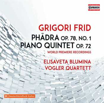 CD Vogler Quartett: Phädra Op. 78 No. 1; Piano Quintet Op. 72