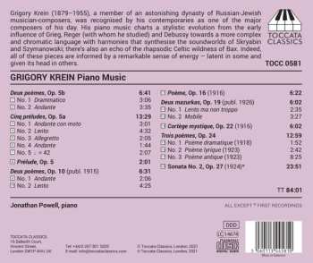 CD Jonathan Powell: Piano Music