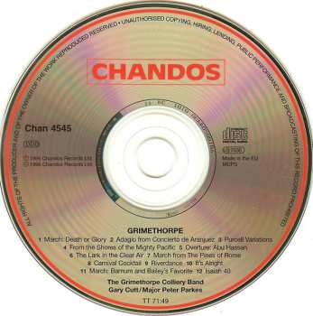 CD The Grimethorpe Colliery Band: Grimethorpe
