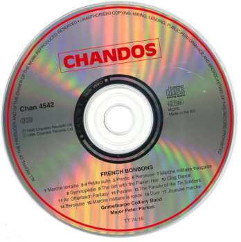 CD Peter Parkes: French Bonbons