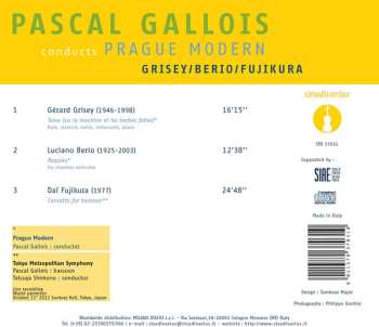 CD Luciano Berio: Grisey / Berio / Fujikura