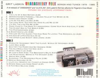 2CD Grit Laskin: Unabashedly Folk : Songs And Tunes 1979 - 1985