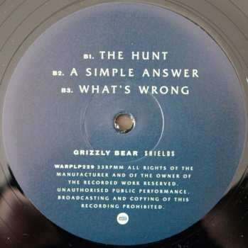 2LP Grizzly Bear: Shields