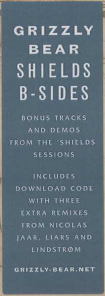 LP Grizzly Bear: Shields B-Sides