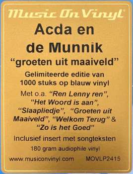 LP Acda en de Munnik: Groeten Uit Maaiveld LTD | NUM | CLR