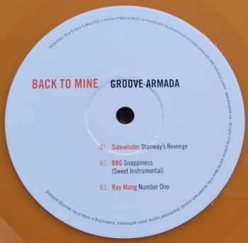 2LP Groove Armada: Back To Mine CLR