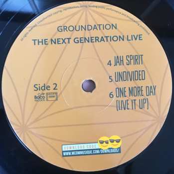 2LP Groundation: The Next Generation Live