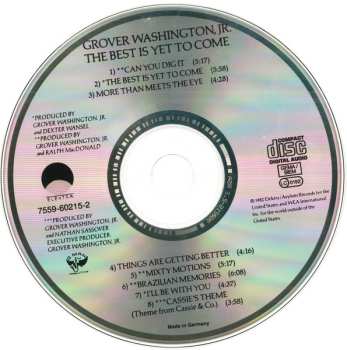 CD Grover Washington, Jr.: The Best Is Yet To Come