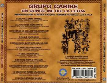 CD Grupo Caribe: Un Congo Me Dio La Letra
