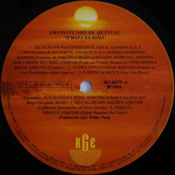 LP Fundo de Quintal: No. O