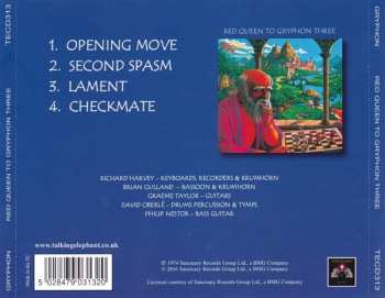 CD Gryphon: Red Queen To Gryphon Three