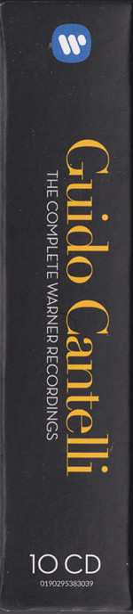 10CD/Doos Guido Cantelli: The Complete Warner Recordings