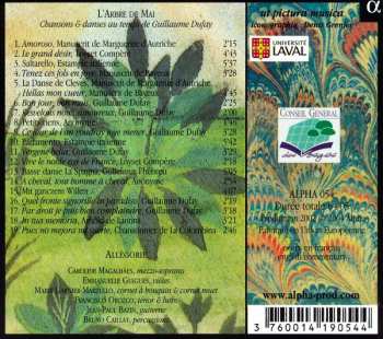 CD Guillaume Dufay: L'Arbre De Mai (Chansons & Danses Au Temps De Guillaume Dufay)