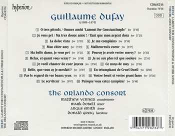 CD Orlando Consort: Lament For Constantinople & Other Songs