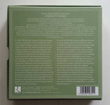 8CD/Doos Guillaume Lekeu: Les Fleurs Pâles Du Souvenir... Complete Works