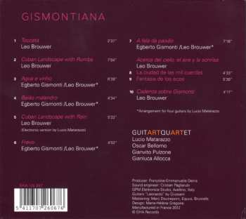 CD Guitart Quartet: Gismontiana