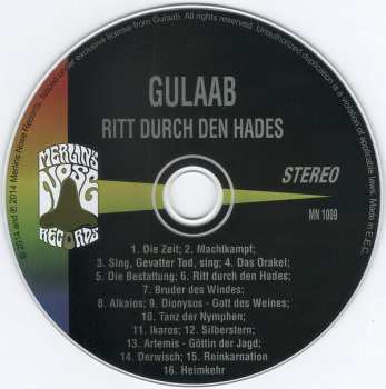 CD Gulââb: Ritt Durch Den Hades