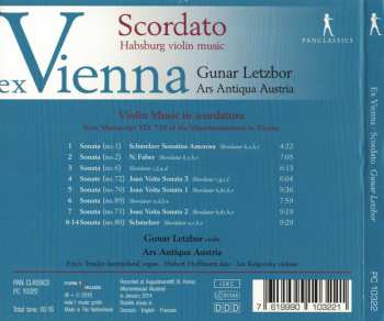 CD Ars Antiqua Austria: Ex Vienna ⋅ Scordato (Habsburg Violin Music) DIGI