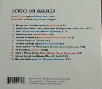 CD Gunde On Garner: Live At Jazzcup