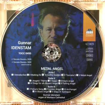 CD Gunnar Idenstam: Metal Angel - Fifteen Pieces For Symphonic Organ